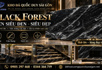 Black Forest Nền Đen Siêu Đẹp | Slab Đá Tự Nhiên Cao Cấp