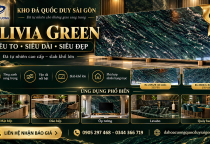 Olivia Green Siêu To Siêu Dài Cập Bến | Slab Xanh Siêu Đẹp
