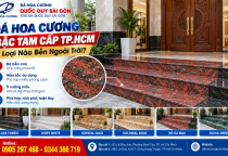Đá Hoa Cương Bậc Tam Cấp TP.HCM – Loại Nào Bền Ngoài Trời?