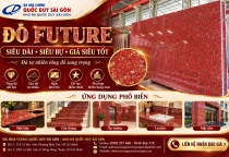 Đá Hoa Cương Đỏ Future Siêu Dài Siêu Bự – Giá Tốt Tại TP.HCM