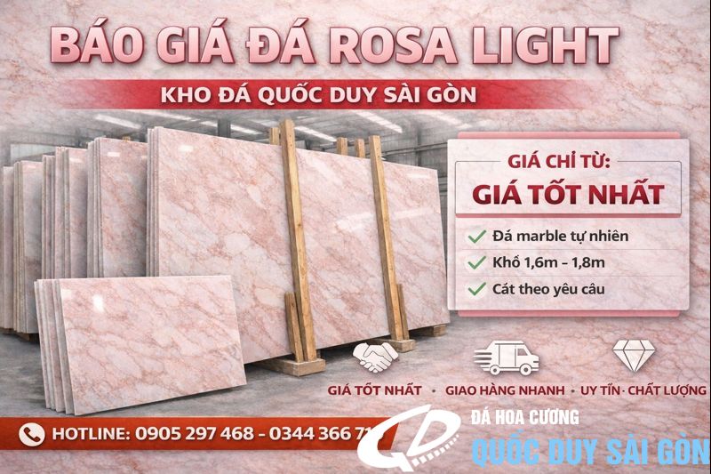 Báo giá đá Rosa light